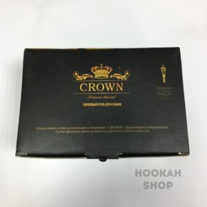 Уголь для кальяна Crown - биги 72 шт в пачке