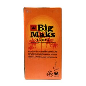 Уголь Big Maks 96 кубика 22мм